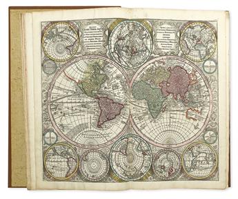 SEUTTER, MATTHAEUS. Atlas Novus Indicibus Instructus, Oder Neuer Mit Wort-Registern Versehener. . .